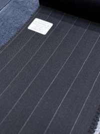 M02062-4 KUNISHIMA1850 Exclusive Line 【Superfine Worsted】Navy Herringbone[Textile] Kunishima Co., Ltd. Sub Photo