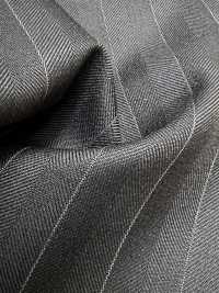 M02062-4 KUNISHIMA1850 Exclusive Line 【Superfine Worsted】Navy Herringbone[Textile] Kunishima Co., Ltd. Sub Photo