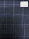 M02065-3 KUNISHIMA1850 Exclusive Line [Superfine Worsted] Blue Heather Check