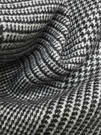 M02046-9 KUNISHIMA1850 Exclusive Line 【SOMO CASHMERE 100%】 Black And White Big Check[Textile] Kunishima Co., Ltd. Sub Photo