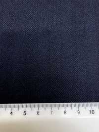 M02047-2 KUNISHIMA1850 Exclusive Line 【SOMO CASHMERE 100%】 Navy Herringbone[Textile] Kunishima Co., Ltd. Sub Photo
