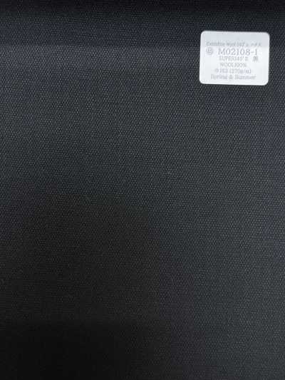 M02108-1 KUNISHIMA1850 Exclusive Line [Hachisu Wool] Black/Small Pattern