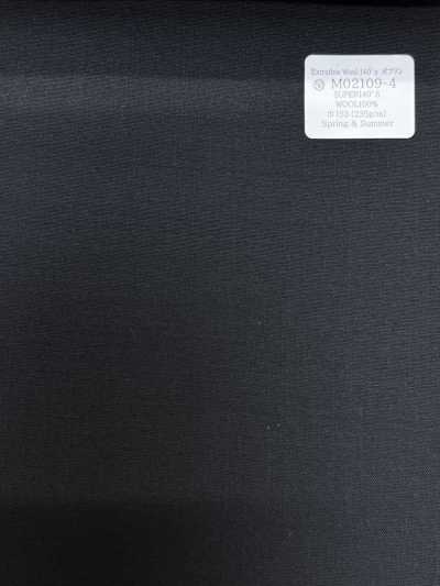 M02109-4 KUNISHIMA1850 Exclusive Line [Poplin] Dark Charcoal Gray Solid