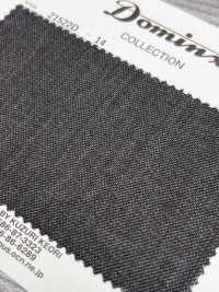 21522D-14 3-ply High-twist Yarn, 100% Wool, DOMINX (Dominx) Brown[Textile] Kuzuri Woolen Fabric (DOMINX) Sub Photo
