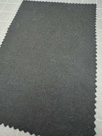 HBZB49-1 [Limited Stock] Nikke Textile Fabric Twill Tussah Black Formal Black