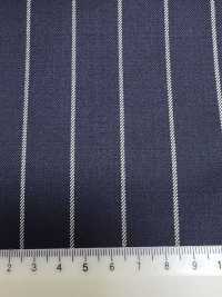 PR6521-NV Standard Japanese Premium Super120's Stretch Stripe Navy[Textile] Additional Images