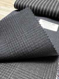 MH2431-NV Standard Japanese Wool-Mohair Worsted (Tonic-style) Check Navy[Textile] Additional Images
