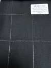 LA5531-DG Standard Japanese Silk Lurex Wool Stretch Check