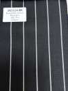 SK5524-BK Standard Japanese Silk Wool Stretch Stripe Black