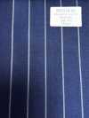 SK5524-BL Standard Japanese Silk-Wool Stretch Stripe Navy