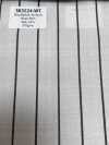 SK5524-WT Standard Japanese Silk-Wool Stretch Stripe White