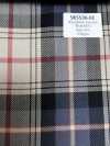 SK5536-BE Standard Japanese Silk-Wool Stretch Check Beige