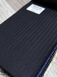 PR5521-DN Standard Japanese-made Premium Super120's Stretch Plain Dark Navy Blue[Textile] HOSOI SYOJI Additional Images