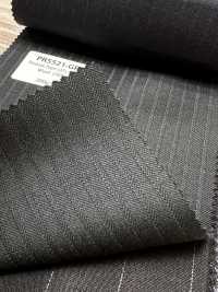PR5521-GR Standard Japanese-made Premium Super120's Stretch Stripe Green[Textile] HOSOI SYOJI Additional Images