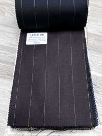 LA5521-DR Classic Japanese Silk Lame Wool Stretch Stripe Dark Red[Textile] HOSOI SYOJI Additional Images