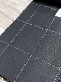 LA5531-BK Classic Made In Japan Silk Lame Wool Stretch Check Black[Textile] HOSOI SYOJI Additional Images