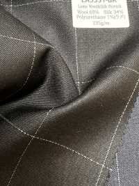 LA5531-BK Classic Made In Japan Silk Lame Wool Stretch Check Black[Textile] HOSOI SYOJI Additional Images