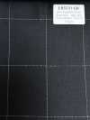 LA5531-GR Classic Made In Japan Silk Lame Wool Stretch Check Green