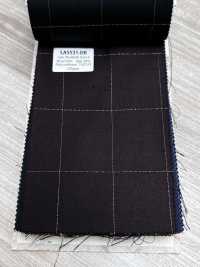 LA5531-DR Standard Japanese Silk Lame Wool Stretch Check, Dark Red[Textile] HOSOI SYOJI Additional Images