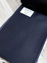 SK3501-NV Standard Japanese-made Silk Wool Stretch Navy Blue[Textile] HOSOI SYOJI Additional Images