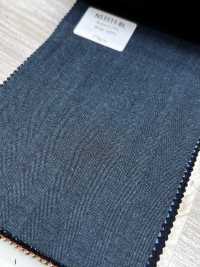 NS3511-BL Classic Japanese-made Super 110's Wool Stretch Blue[Textile] HOSOI SYOJI Additional Images