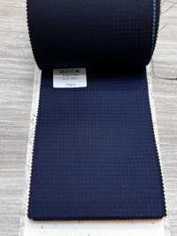 NS3512-BL Classic Japanese-made Super110’s Wool Stretch Blue[Textile] HOSOI SYOJI Additional Images