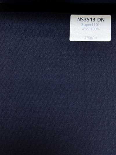 NS3513-DN Classic Domestic Super110’s Wool Stretch Dark Navy Blue