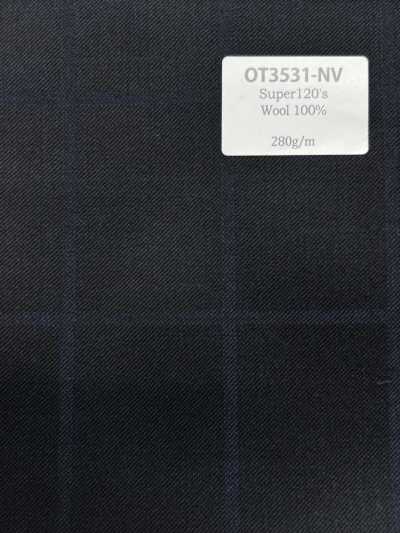 OT3531-NV Standard Japanese-made Super120's W100 Navy Blue