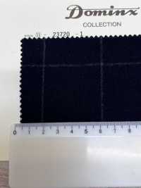 23720-1 Standard GentlyCloth 100% Wool DOMINX (Dominx) Premium Collection Black[Textile] Kuzuri Woolen Fabric (DOMINX) Additional Images