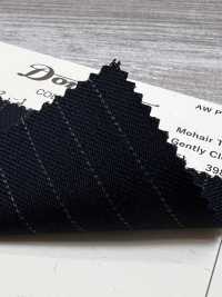 23722-1 Classic Mohair Twill Gently Cloth DOMINX Premium Collection Black[Textile] Kuzuri Woolen Fabric (DOMINX) Additional Images