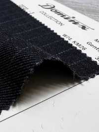 23722-3 Standard Mohair Twill Gently Cloth DOMINX Premium Collection Dark Gray[Textile] Kuzuri Woolen Fabric (DOMINX) Additional Images