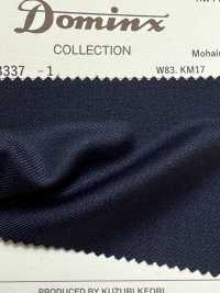 23337-1 Standard Mohair Twill DOMINX (Dominx) Premium Collection Black[Textile] Kuzuri Woolen Fabric (DOMINX) Additional Images