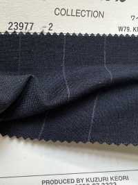 23977-2 Standard Kid Mohair DOMINX Premium Collection Wide Stripe Charcoal[Textile] Kuzuri Woolen Fabric (DOMINX) Additional Images