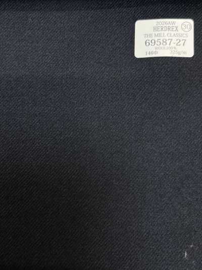 69587-27 26AW HERDREX [THE MILL CLASSICS] Plain Navy