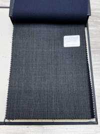 69417-52 26AW BESTSELECTION [MODERNIZED FABRIC] Modernized Fabric Gray Windowpane[Textile] Kunishima Co., Ltd. Additional Images