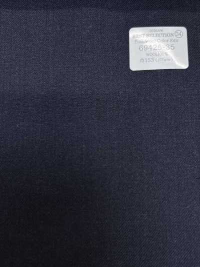 69425-35 26AW BESTSELECTION [Fine Wool Color Edit] Navy Solid