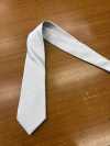 NE-30-OUT [Outlet] Made In Japan Formal Satin Tie, Silver