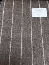 56CN5202 CANONICO ORIGINAL WOOLLEN FLANNEL Brown/Beige Stripe