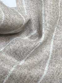56CN5203 CANONICO ORIGINAL WOOLLEN FLANNEL Beige/Off-White Stripe[Textile] CANONICO Additional Images
