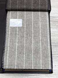 56CN5203 CANONICO ORIGINAL WOOLLEN FLANNEL Beige/Off-White Stripe[Textile] CANONICO Additional Images