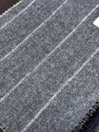 56CN5213 CANONICO (Canonico) FLANNEL CLASSICS Light Gray Stripe[Textile] CANONICO Additional Images