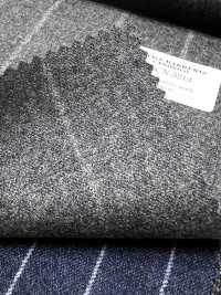 56CN5213 CANONICO (Canonico) FLANNEL CLASSICS Light Gray Stripe[Textile] CANONICO Additional Images