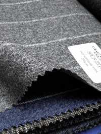 56CN5213 CANONICO (Canonico) FLANNEL CLASSICS Light Gray Stripe[Textile] CANONICO Additional Images