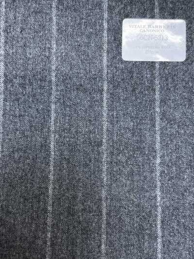 56CN5213 CANONICO (Canonico) FLANNEL CLASSICS Light Gray Stripe