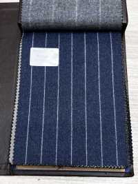 56CN5214 CANONICO Flannel Classics Blue Stripe[Textile] CANONICO Additional Images