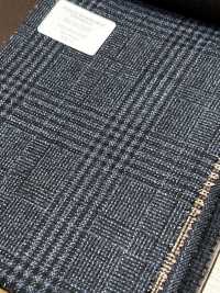 56CN5227 CANONICO (Canonico) 21 Mouline Saxony Navy Blue Glen Check[Textile] CANONICO Additional Images