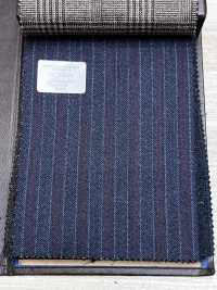 56CN5229 CANONICO 21 MOULINE SAXONY Navy Blue/Red Stripe[Textile] CANONICO Additional Images