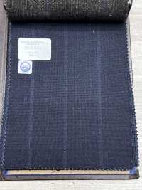 56CN5234 CANONICO RWS TRADITIONAL WORSTED 21 Dark Navy Stripe[Textile] CANONICO Additional Images