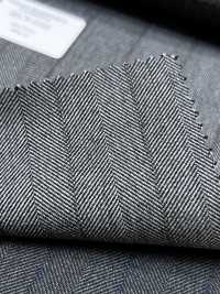 56CN5242 CANONICO (Canonico) TRADITIONAL WORSTED 21 Gray/Brown Shadow Stripe[Textile] CANONICO Additional Images