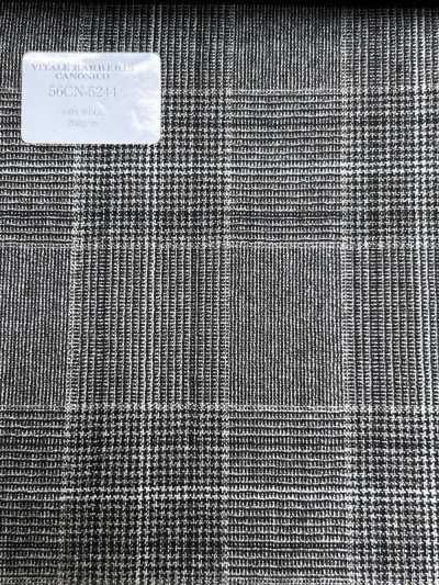 56CN5244 CANONICO MILLED TROPICAL Brown Glen Check